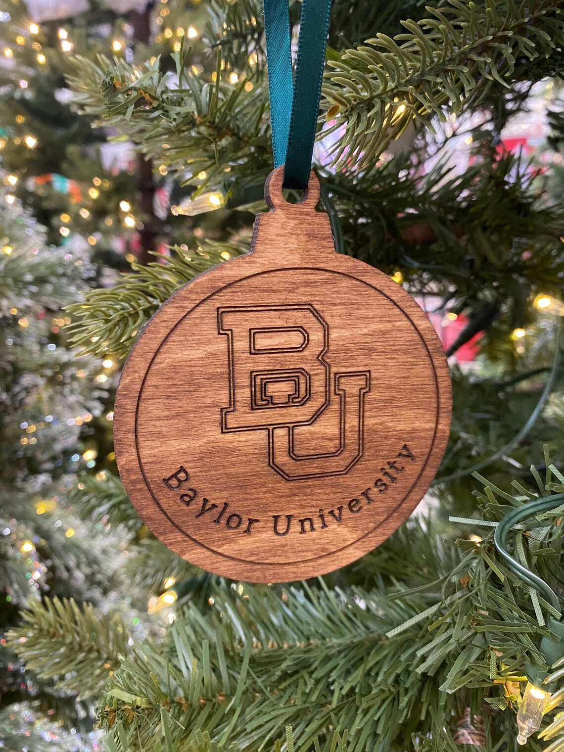 Baylor University Ornament Baylor Ornament Baylor Bears Etsy