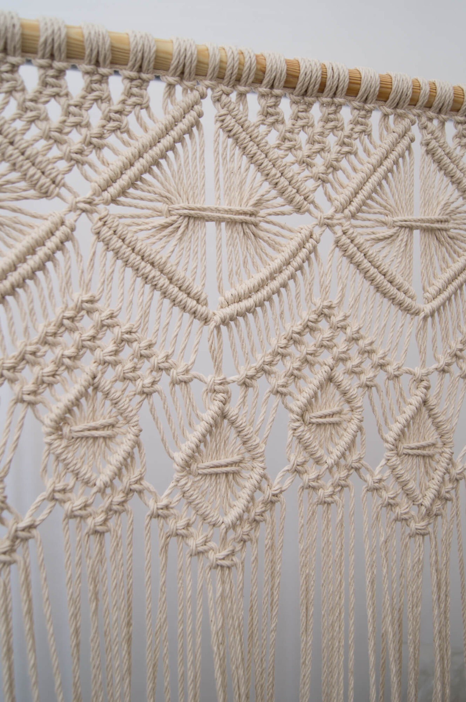 Macrame Room Divider Macrame Curtain Door Divider Door Etsy