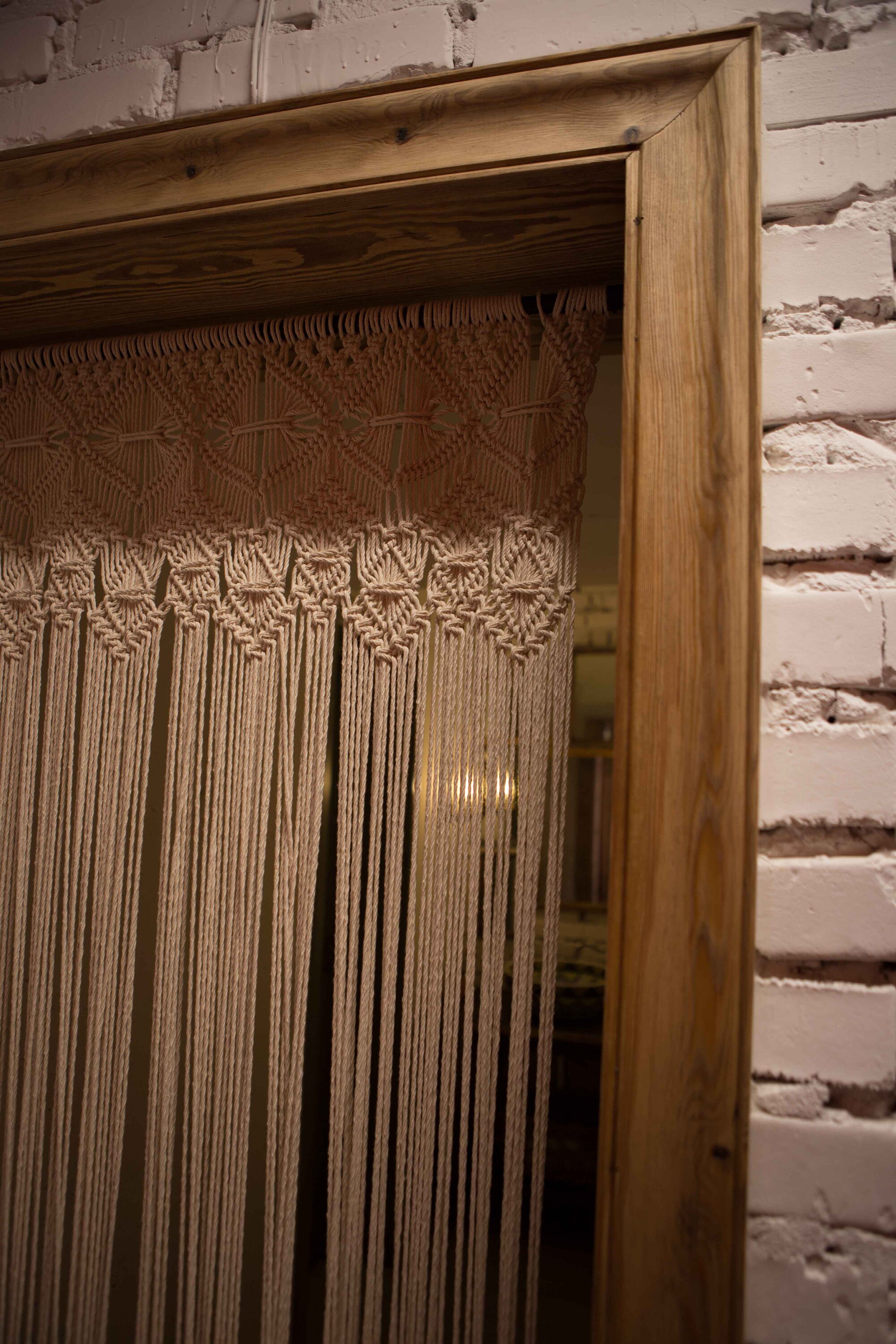 Macrame Room Divider Macrame Curtain Door Divider Door Etsy Canada