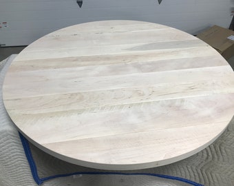 1 3/4 inch Thick SUPER PLANK Maple table top | Sawmark groove table top | wine barrel table top | Plank Style Table Top | Farmhouse Table