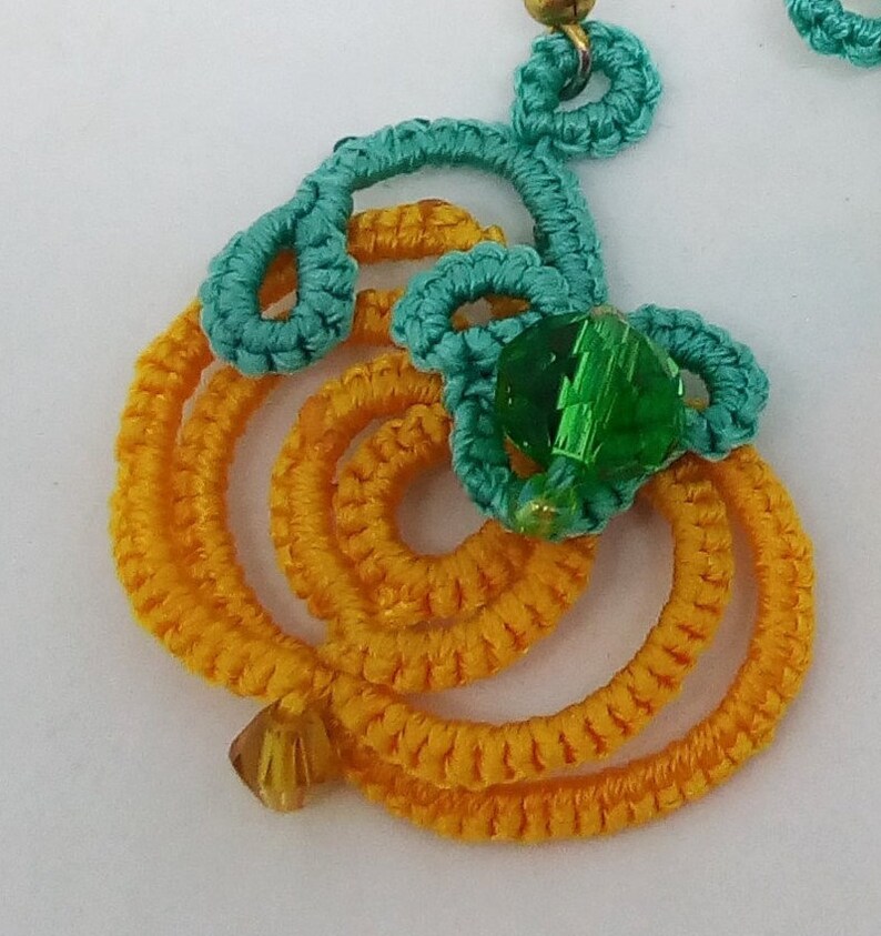 Halloween Earrings Happy Halloween jewelry Pumpkin Earrings Tatting Spooky Halloween party Halloween costume accessories jack o lantern gift