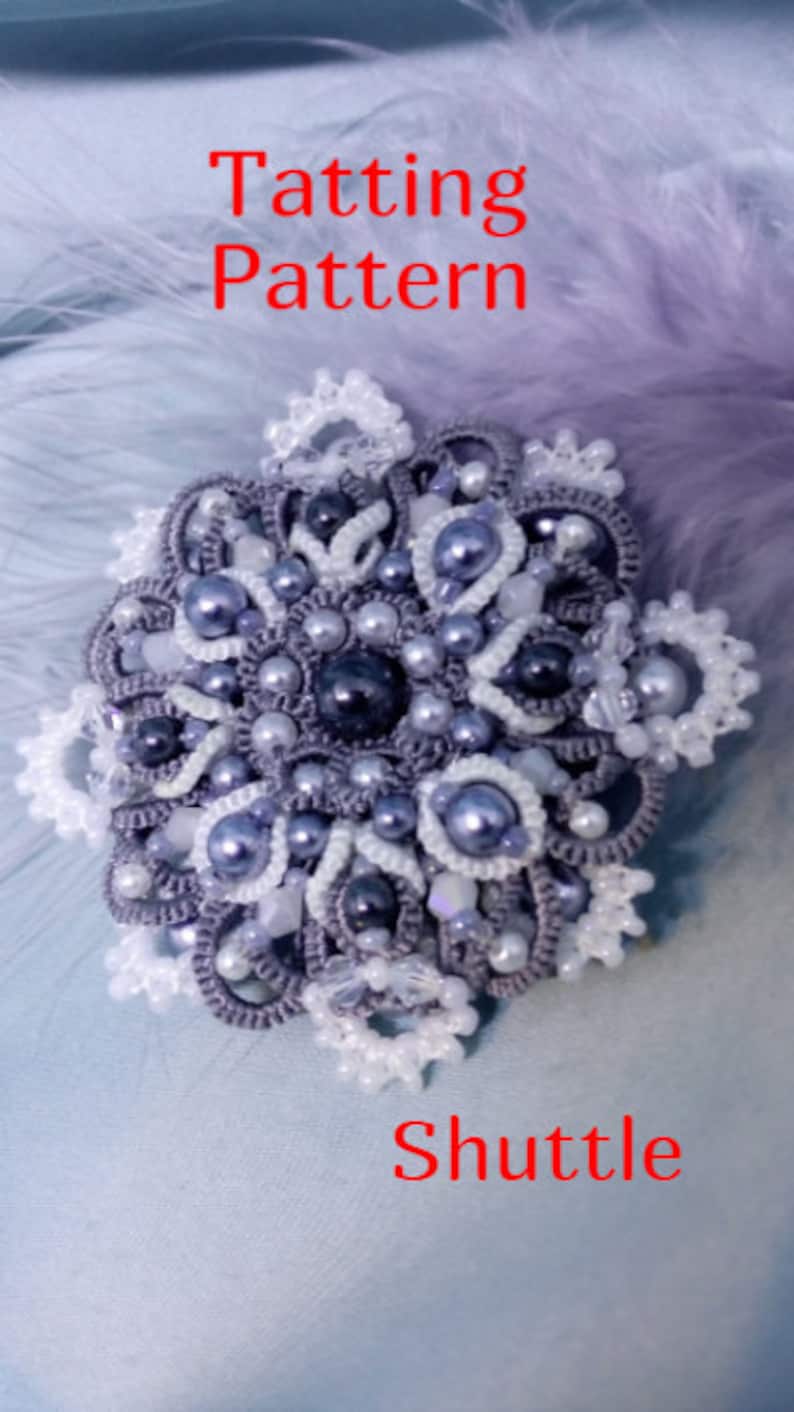 Tatting Tutorial Tatting Pattern PDF Digital Tatting Etsy UK