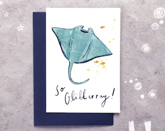 Glitterray | A6 Greetings Card | Snowtap