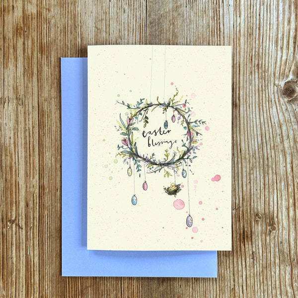 Easter Blessings | A6 Greeting Card | Snowtap