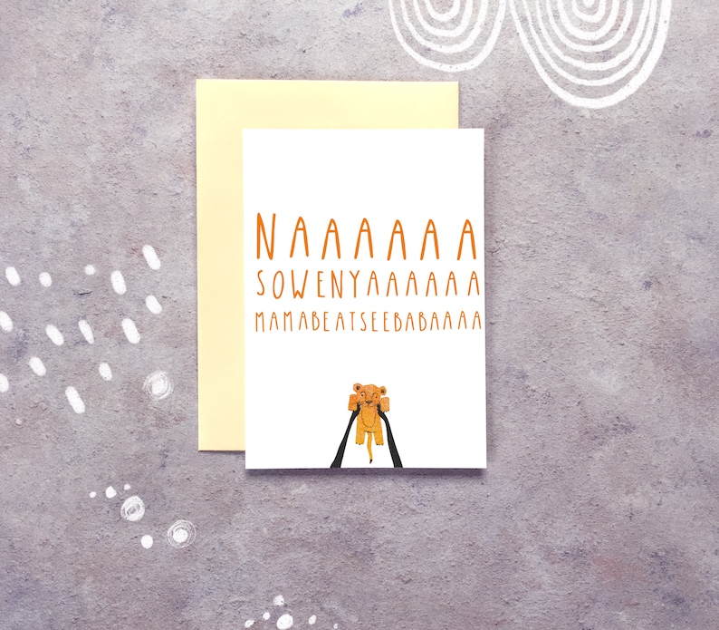 New Baby Lion King Card | A6 Greetings Card | Snowtap 