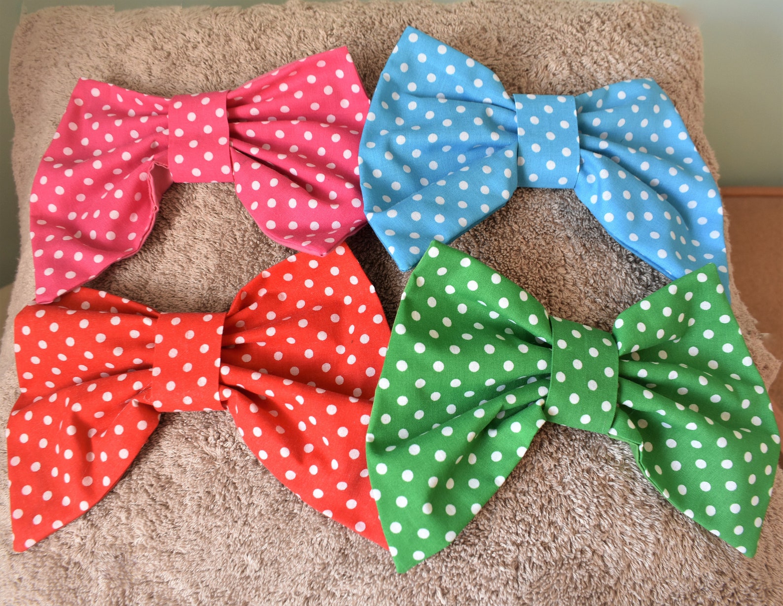 Fabric bows for Fashion accessories Etsy