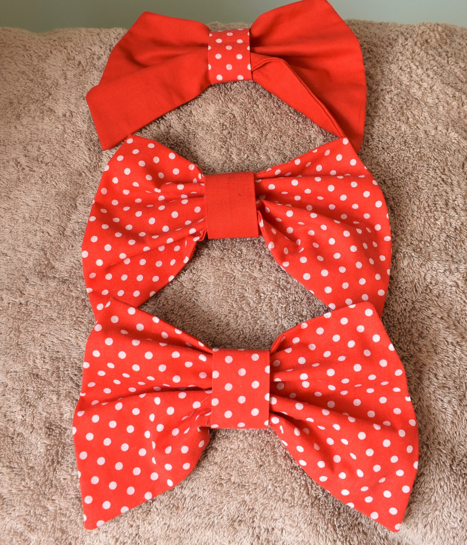 Fabric bows for Fashion accessories Etsy