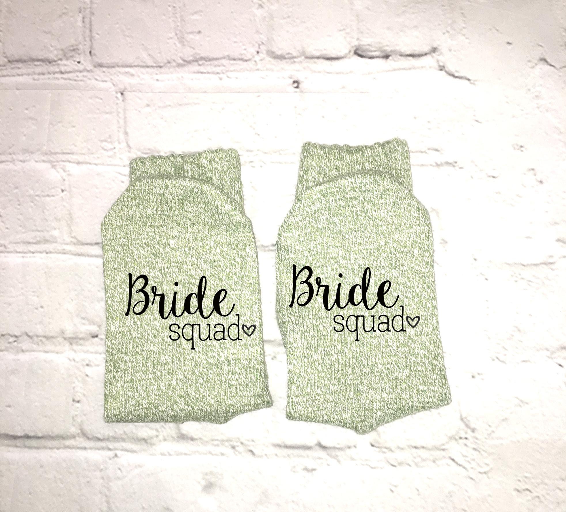 Bridal Party Socks Bride Squad Socks Bridesmaid Socks | Etsy