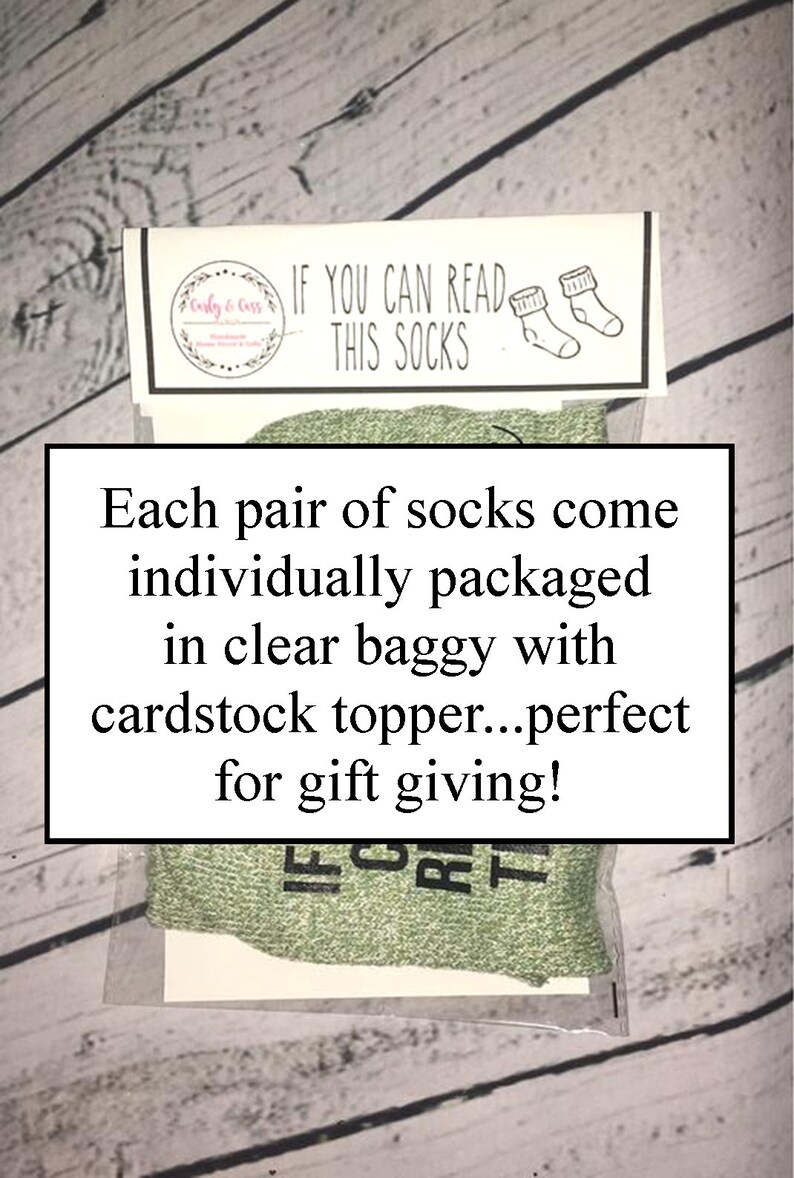 Yarn Socks If you can read this socks Knitting Socks Gifts For Knitters Bring Me Yarn