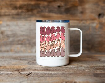 Horse Girl Mug, Farm Mug, Horse Mug, Coffee Mug