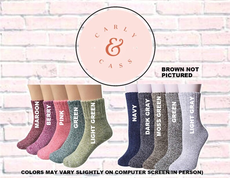 Queen of the Camper Socks, Camping Socks, If you can read this socks, Gift For Her image 2