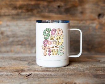 God is Good Mug, Christian Mug, Coffee Mug, Mug, Stainless Steel Mug