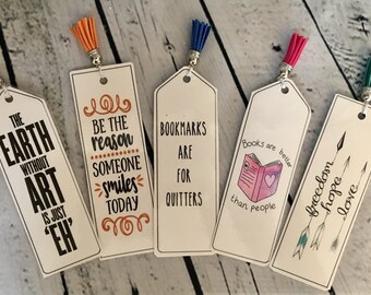 Bookmark, Book Mark, decorative bookmark, cute bookmark, personalized bookmark, custom bookmark, cute gift, custom gift
