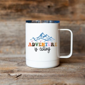 Adventure is Calling Mug, Adventure Mug, Coffee Mug