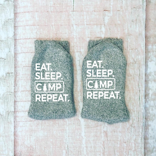 Camping Socks Etsy