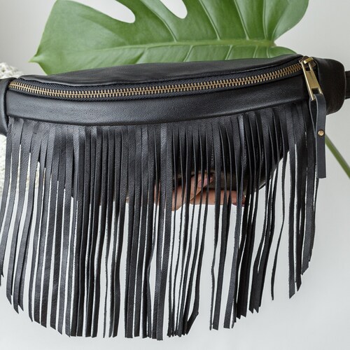 tassel fanny pack