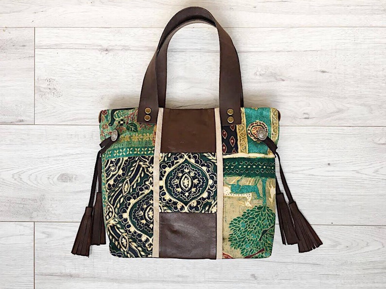 tote bag green