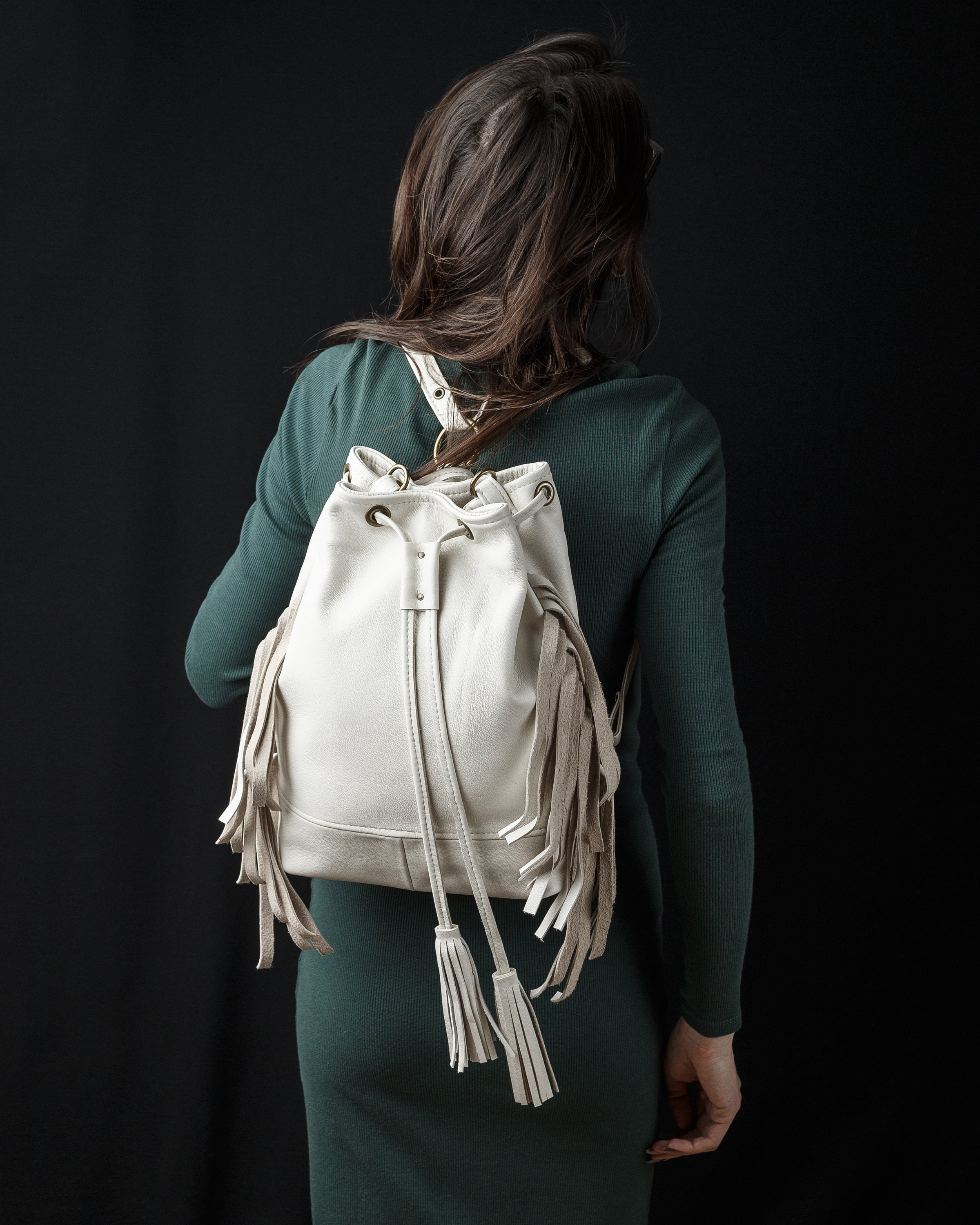 Boho Fringe Backpack