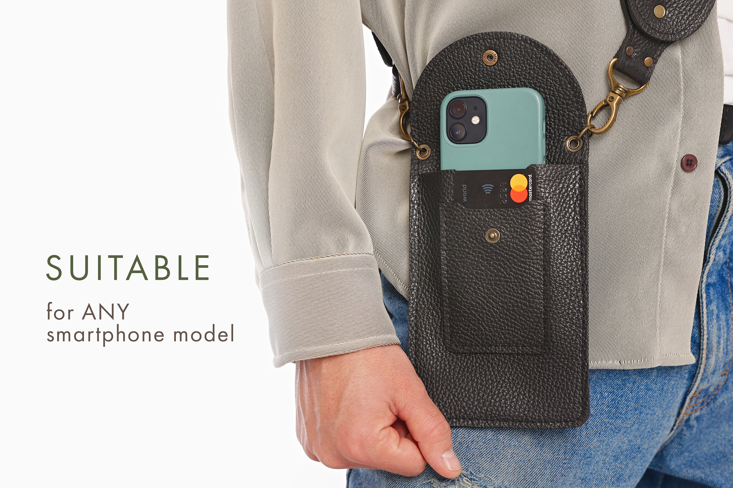 ★Bandolier★BILLIE - X-body iPhone Case★Ivory/Gold Billie Utility Crossbody iPhone Case - Ivory/Gold – Bandolier