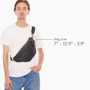 Fashionable Geometric Pattern Waist Bag, Crossbody Zipper Fanny Pack  Leather Bag Vintage Geometric Pattern Bag For Business Office Waterproof  Anti Theft Chest Bag Crossbody Bag Sling Bag Christmas Gifts For Men
