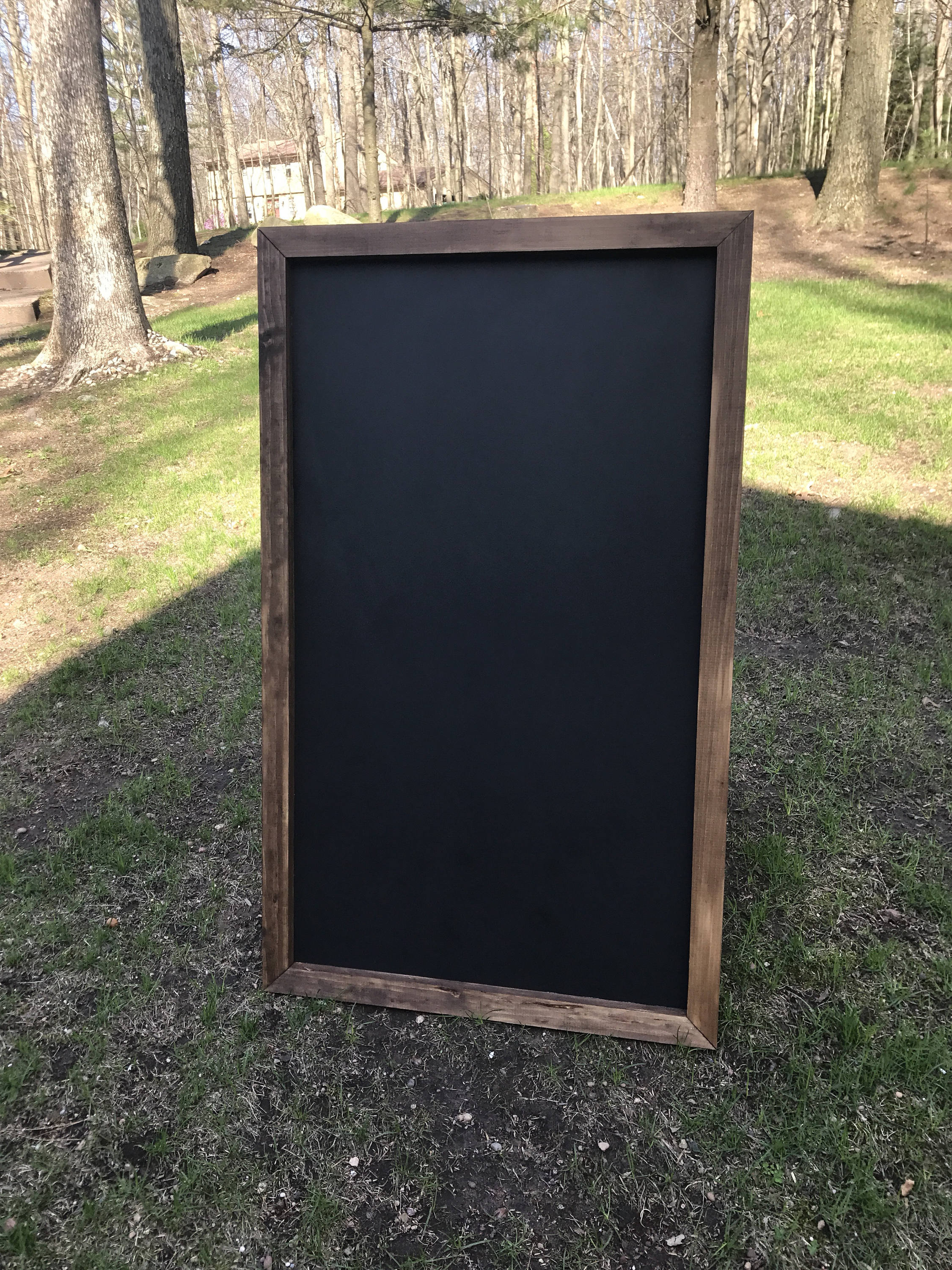 Large Chalkboard Easel/ Chalkboard Easel/ Wedding Sign/ Etsy