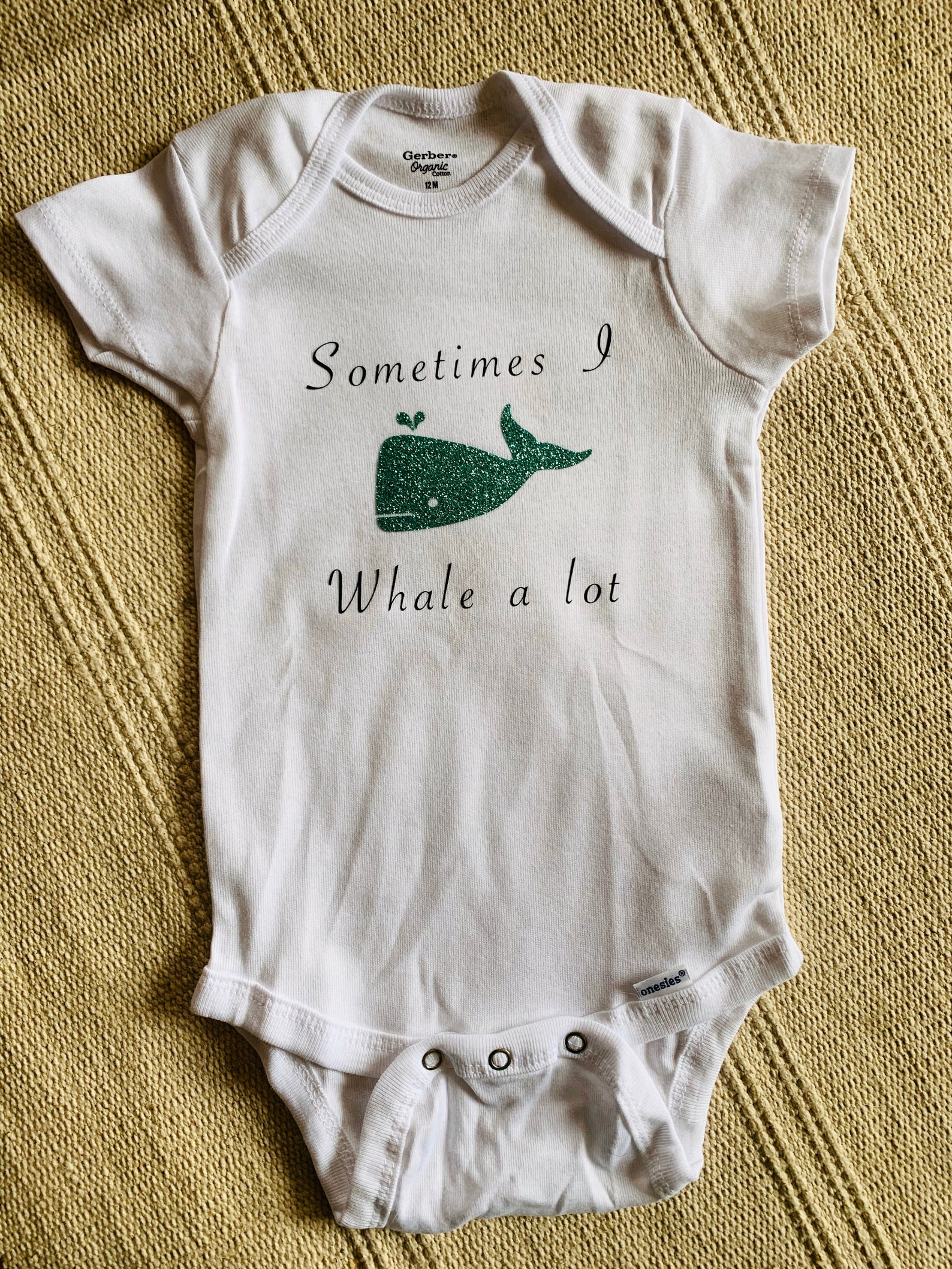 Whale A Lot Onesie / Baby Onesie Etsy