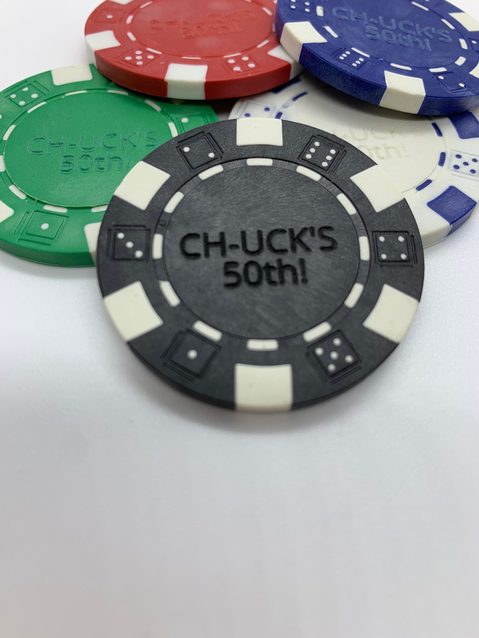 Custom Poker Chips/ Engraved Poker Chips / Personalized and Etsy