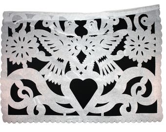 White Wedding Papel Picado