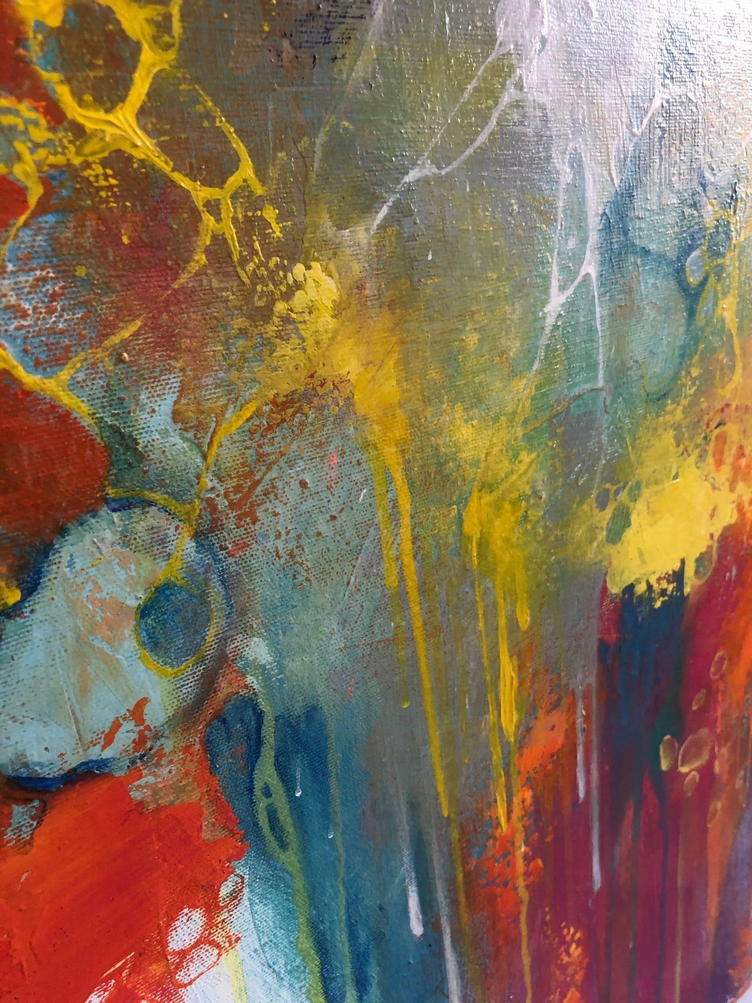 Original Painting Large Abstract Paintings On Canvas Colorful Etsy