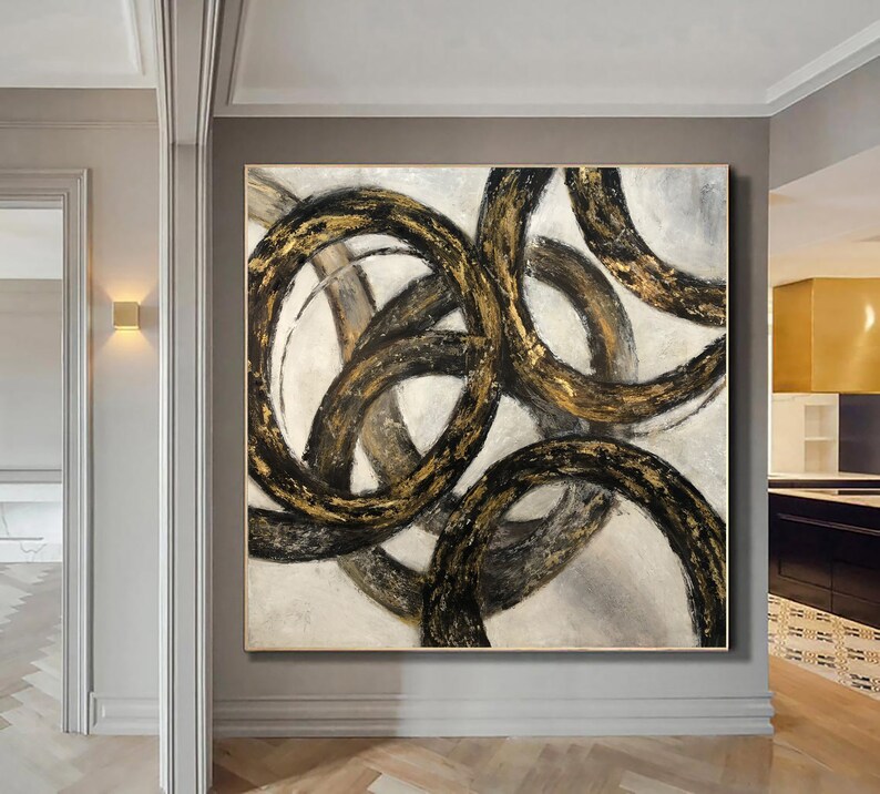 Extra Large Wall Artwork Acrylic Abstract Painting Original Etsy