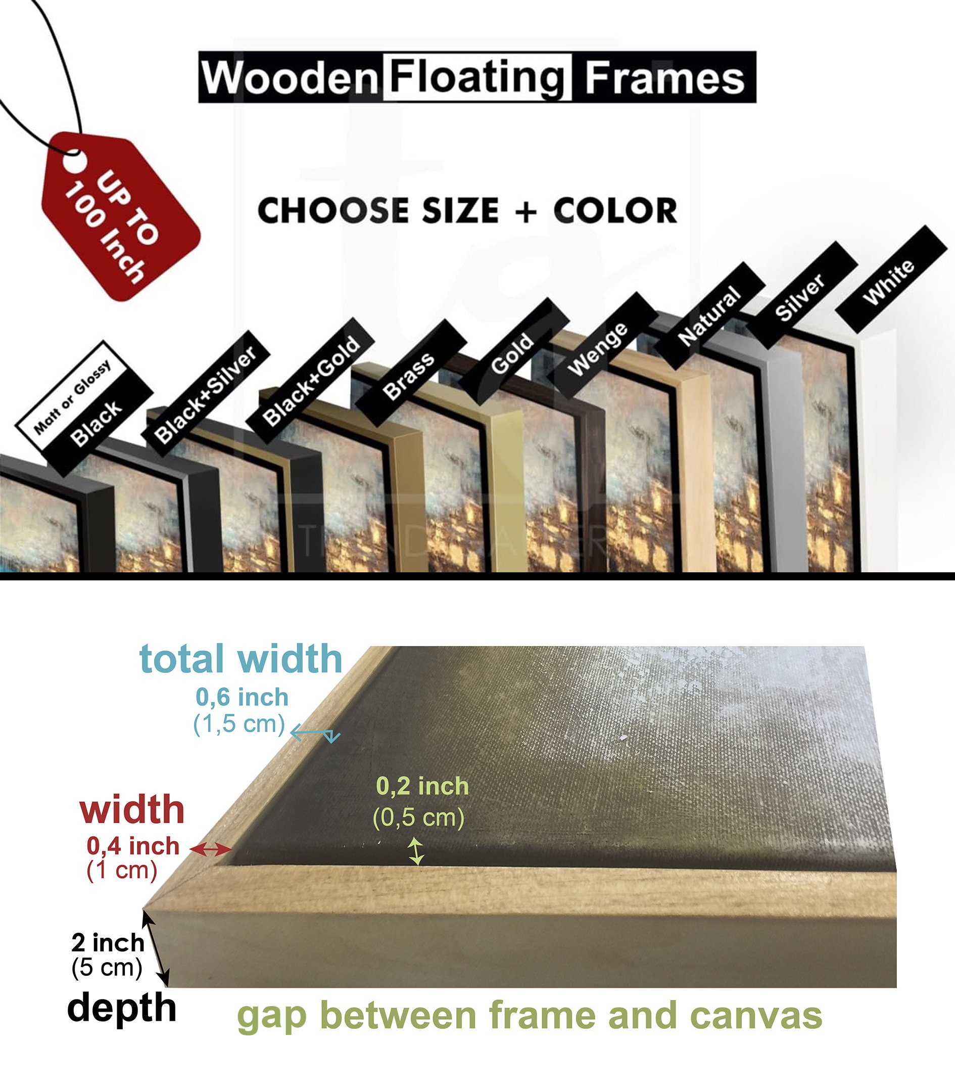 Large Modern Art Colorful Wall Art Abstract Paintings on Etsy