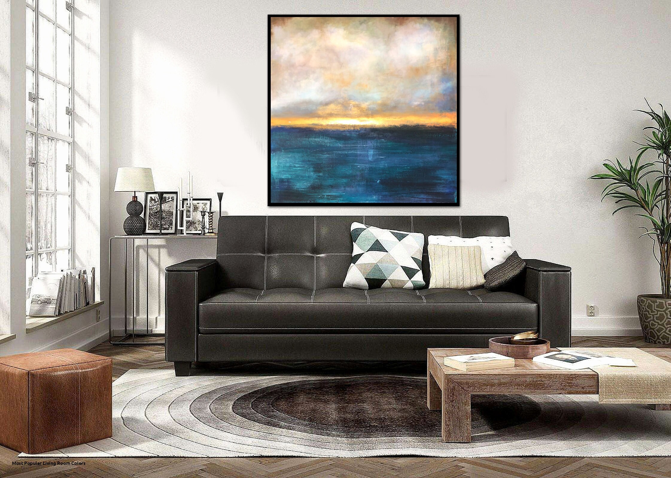 Large Original Paintings on Canvas Ocean Painting Sunset Etsy