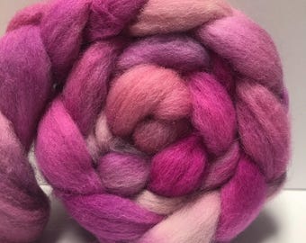 Peony 4 oz Galway Wool Combed Top