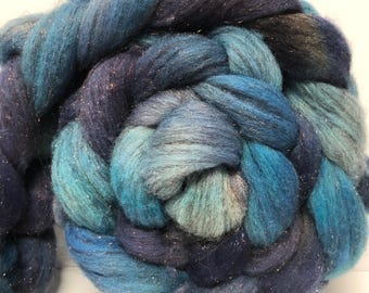 Emperor's Wrath 4 oz Merino/Stellina Star Wars Inspired Combed Top