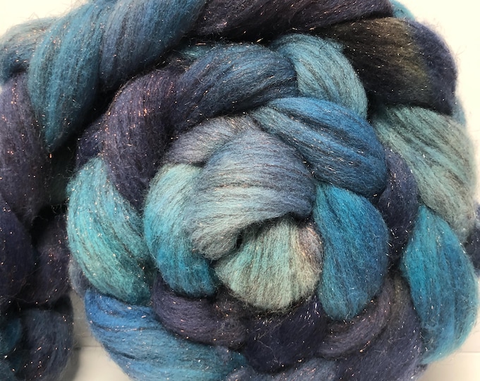 Emperor's Wrath 4 oz Merino/Stellina Star Wars Inspired Combed Top