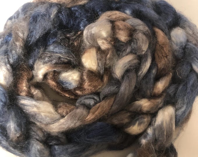 Stargazing 2 oz Tussah Silk Combed Top