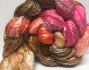 Gourds 4 oz SW Merino/Bamboo/Nylon Combed Top