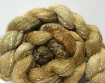 Birch 4 oz Merino/Tweed/Bamboo Combed Top