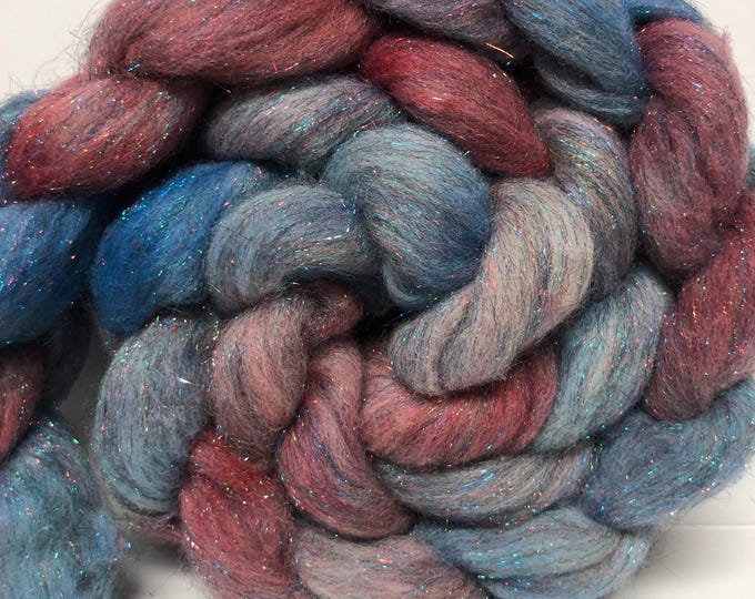 Good vs Evil 4 oz Merino/Stellina Star Wars Inspired Combed Top