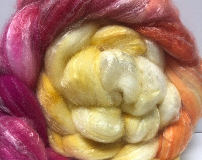 Get Some Sun 4 oz SW Merino/Bamboo/Nylon Combed Top