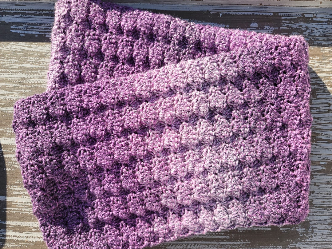Shell Stitch Infinity Scarf - Etsy