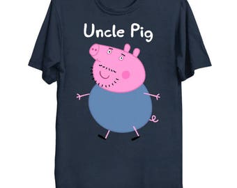 Uncle Pig Unisex Adult T-Shirt