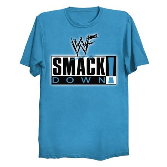 WWF Classic Smackdown Unisex Adult T-shirt - Etsy