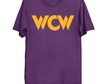 WCW Classic Logo 1988-99 Unisex Adult T 