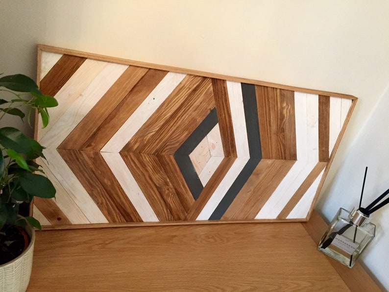 Timber Wall Art Geometric Art Wall Art Home Decor Etsy UK