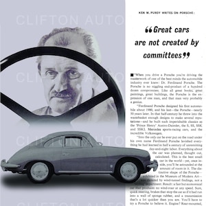 1963 356 &#39;Dr. Porsche&#39; Ad - Restored