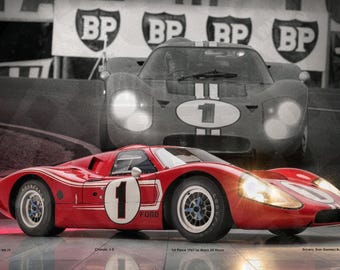 Ford GT40 Mk IV Le Mans 1967 - Serie LEGENDARY SURVIVORS®