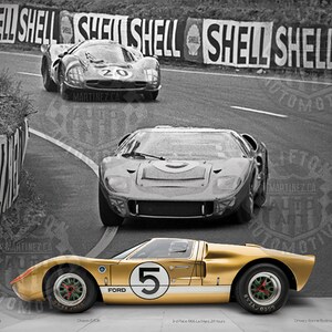 Chassis P/1016 GT40 Mk II, 3rd Place 1966 Le Mans 24 Hours-Ronnie Bucknum/Dick Hutcherson, LEGENDARY SURVIVORS® Series