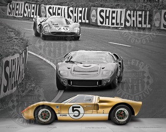 Chassis P/1016 GT40 Mk II, 3rd Place 1966 Le Mans 24 Hours-Ronnie Bucknum/Dick Hutcherson, LEGENDARY SURVIVORS® Series