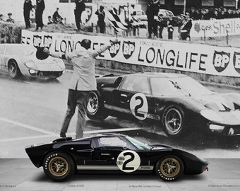 Chassis P/1046 GT40 Mk II-A, 1st Place 1966 Le Mans 24 Hours-Bruce McLaren/Chris Amon, LEGENDARY SURVIVORS® Series